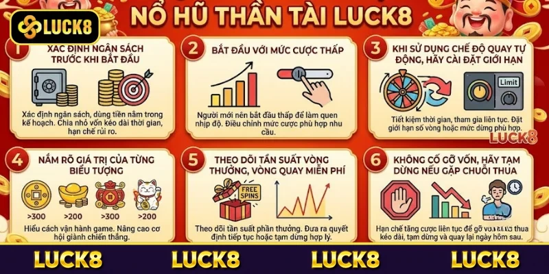 Áp dụng kinh nghiệm chơi slot Thần Tài để trúng lớn