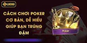 Cách Chơi Poker Cơ Bản, Dễ Hiểu Giúp Bạn Trúng Đậm