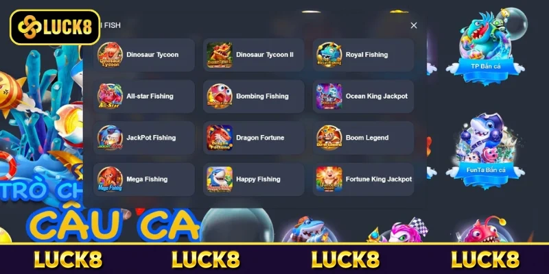 Cập nhật danh sách game bắn cá đổi thưởng đáng chọn