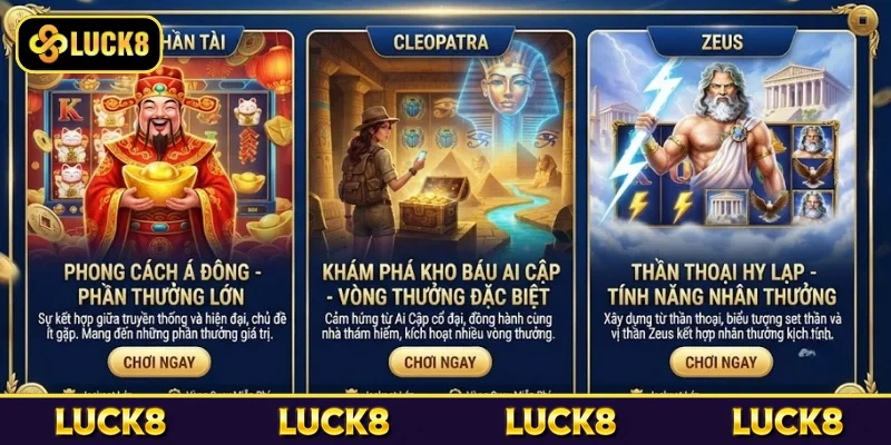 Một số game hấp dẫn có trên TP nổ hũ