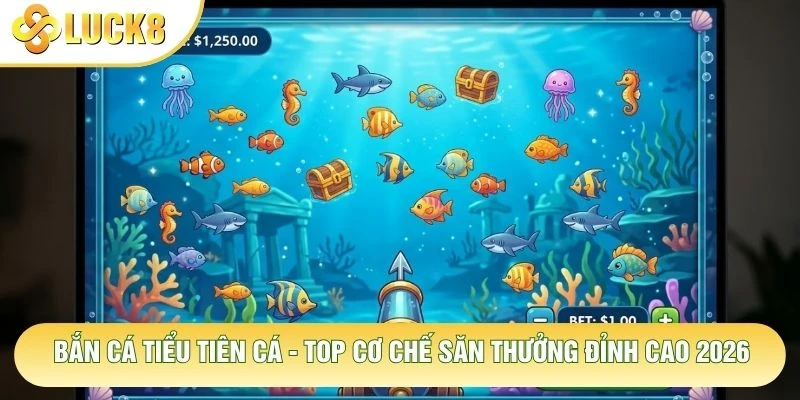 Bắn Cá Tiểu Tiên Cá - Top Cơ Chế Săn Thưởng Đỉnh Cao 2026