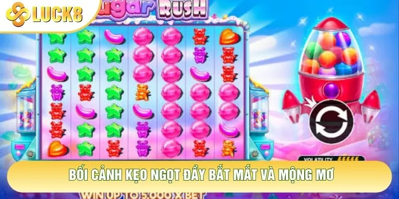 Bối cảnh kẹo ngọt đầy bắt mắt và mộng mơ Bối cảnh kẹo ngọt đầy bắt mắt và mộng mơ