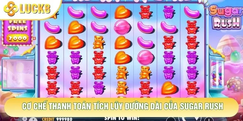 Cơ chế thanh toán tích lũy đường dài của Sugar Rush Cơ chế thanh toán tích lũy đường dài của Sugar Rush