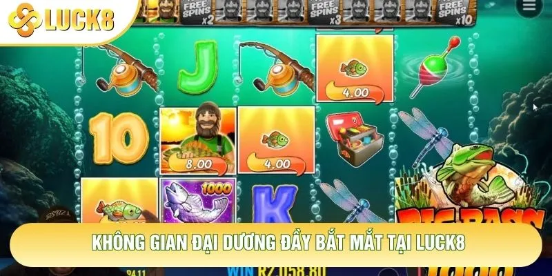 Không gian đại dương đầy bắt mắt tại Luck8 Không gian đại dương đầy bắt mắt tại Luck8