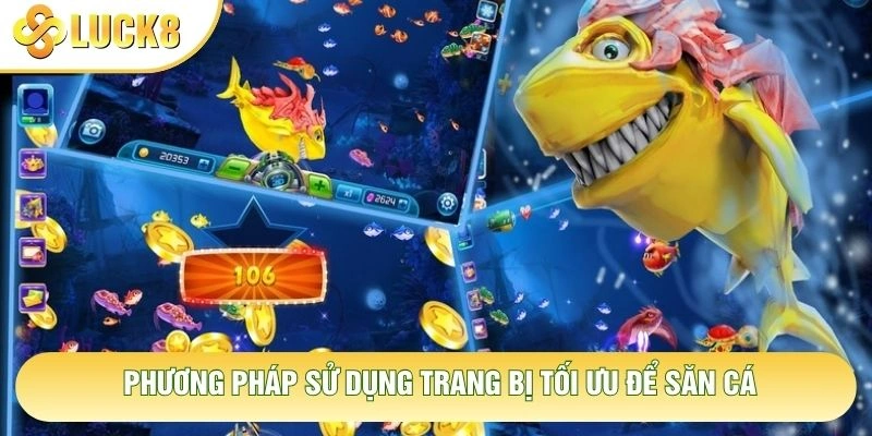 Phương pháp sử dụng trang bị tối ưu để săn cá