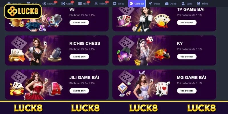 Cách tham gia game bài tại hệ thống đơn giản