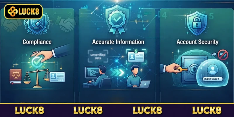 Điều khoản điều kiện Luck8 quy định quyền và nghĩa vụ của thành viên