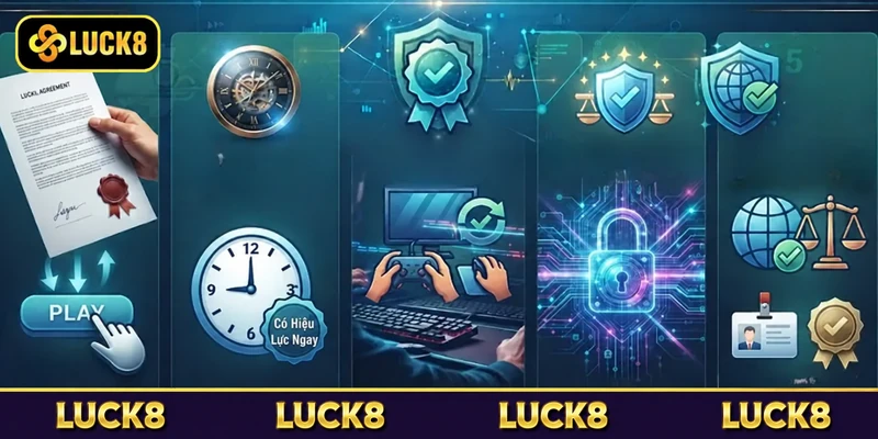 Nội dung bổ sung cần thiết trong điều khoản điều kiện Luck8