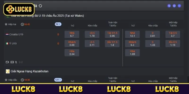 Ưu điểm nổi bật của chuyên mục thể thao Luck8